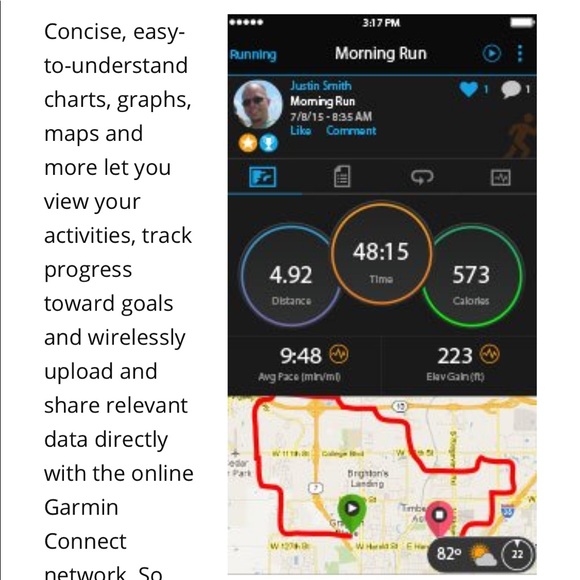 SOLD Garmin 235 training watch - Picture 4 of 5